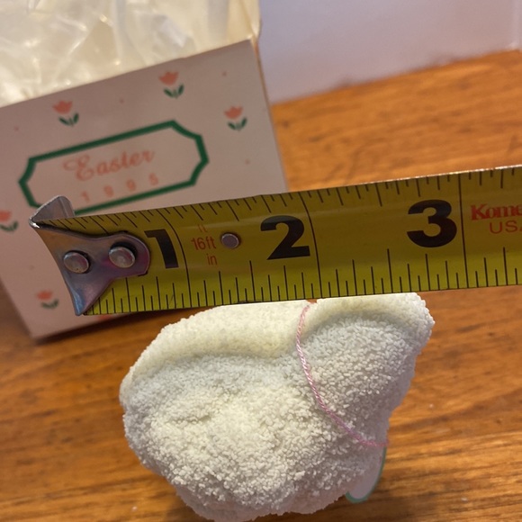 1995 Department 56 Easter Snow-baby chick #2475-1 in original packaging & tag - Picture 9 of 10